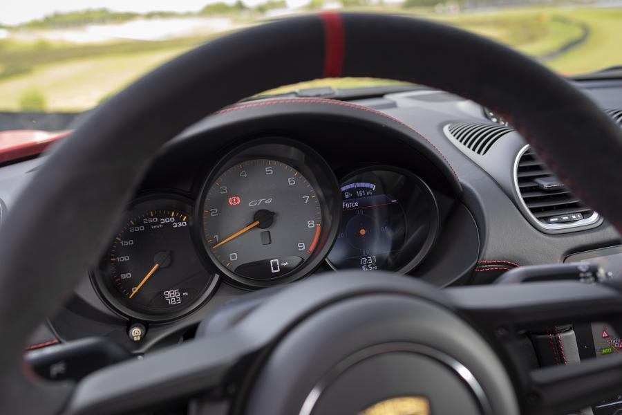 Панель приборов Porsche 718 Cayman GT4 (982C) 2019 года  (WW) (фото 91 из 190)